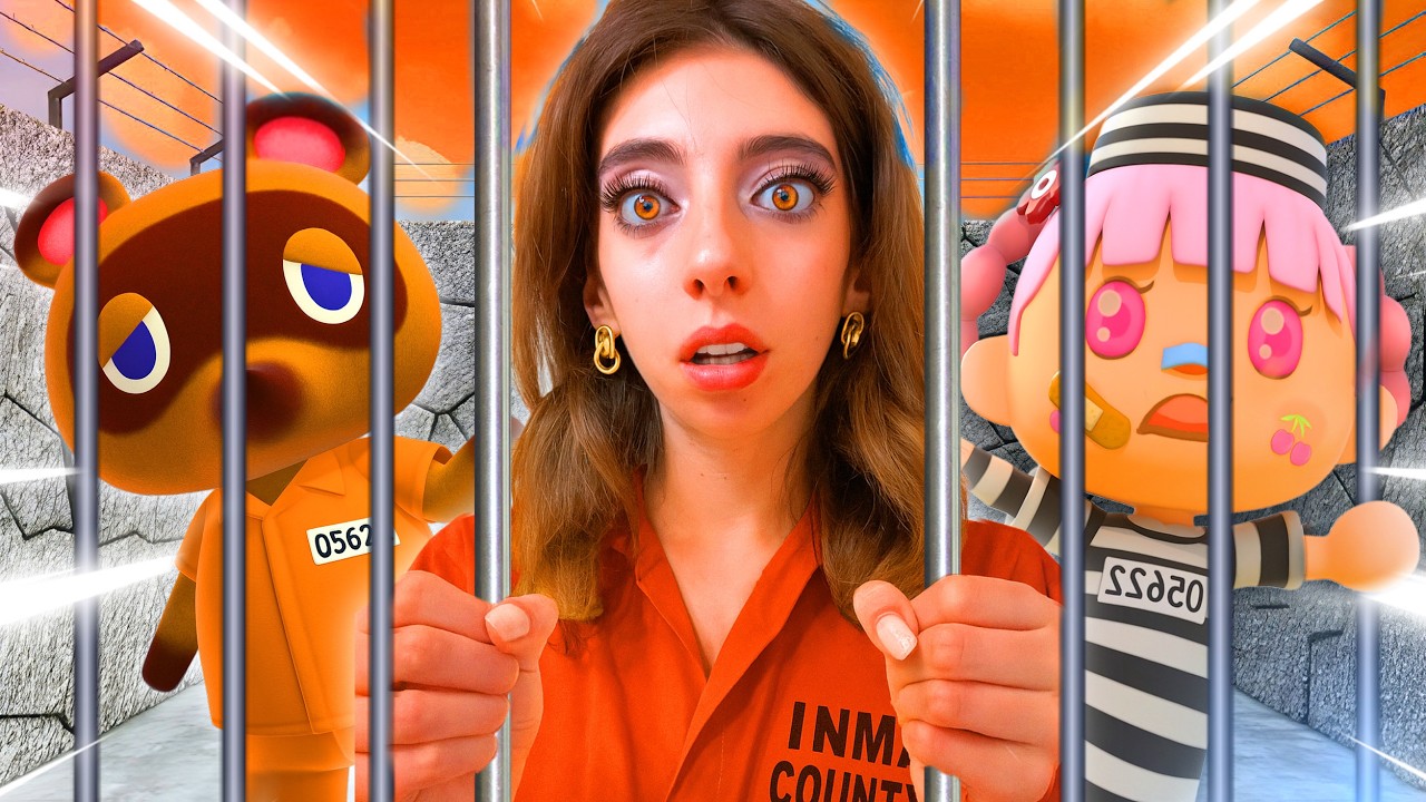 JE PARS EN PRISON… ☠️ dans ANIMAL CROSSING !