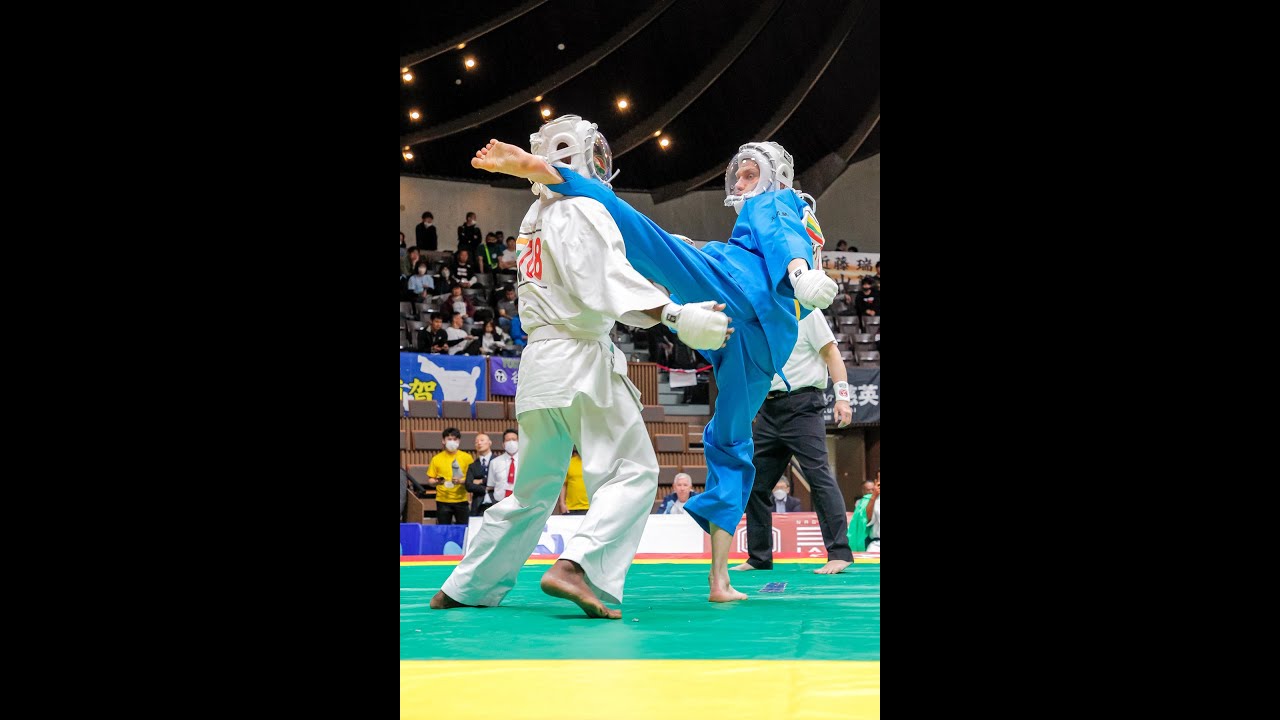 2023 Hokutoki World Kudo championship  GEDIMINAS MAKAUSKAS (Lithuania)　×　SHAILENDRA KURMI (India)