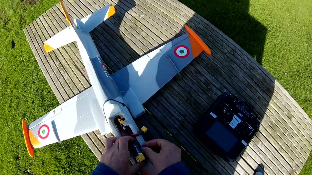 Xane MB339 50mm ,maiden flights on 4s ESC issues.Long video.