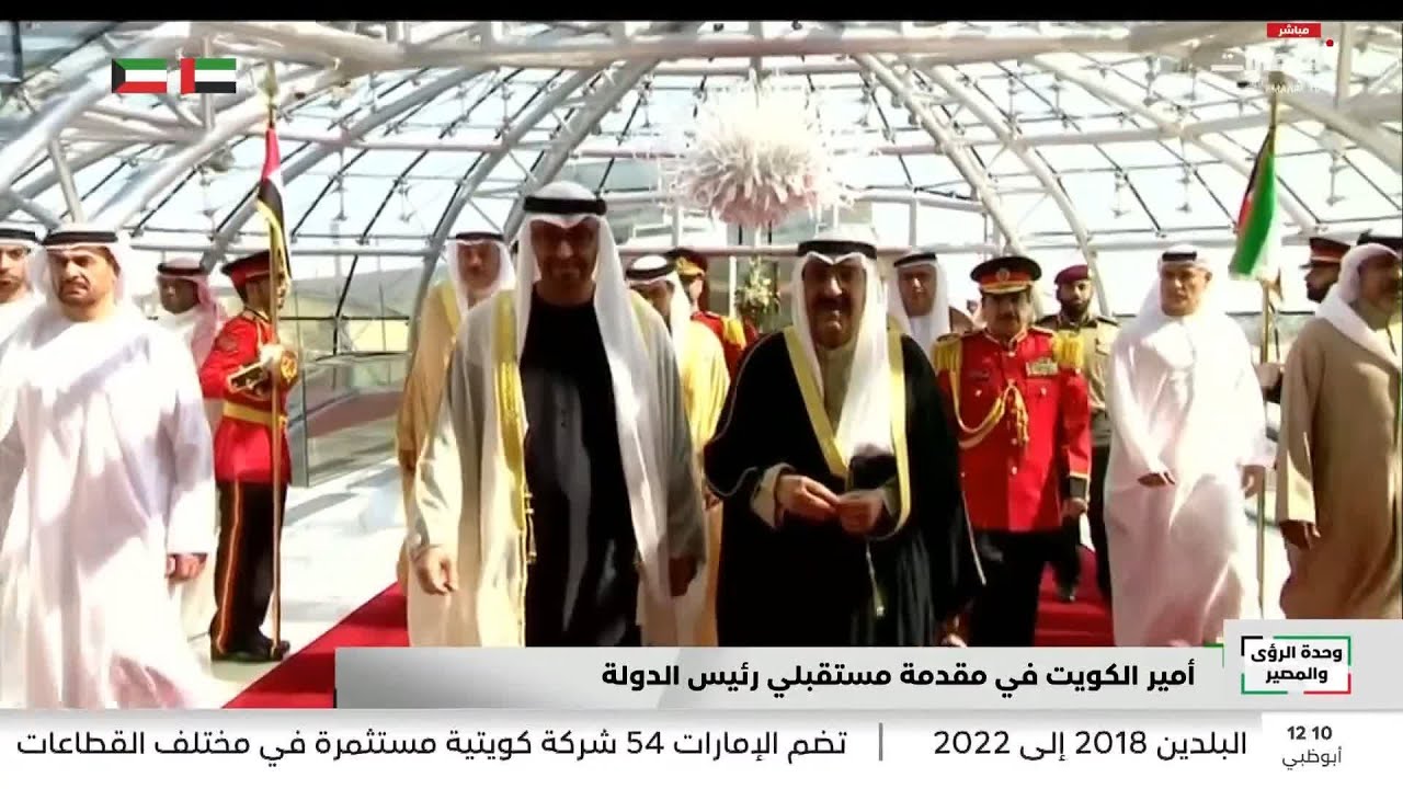 رئيس الدولة يصل الكويت الشقيقة في زيارة دولة