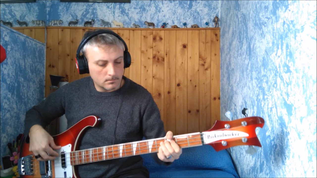 Ozzy Osbourne - Flying high again - Bass cover