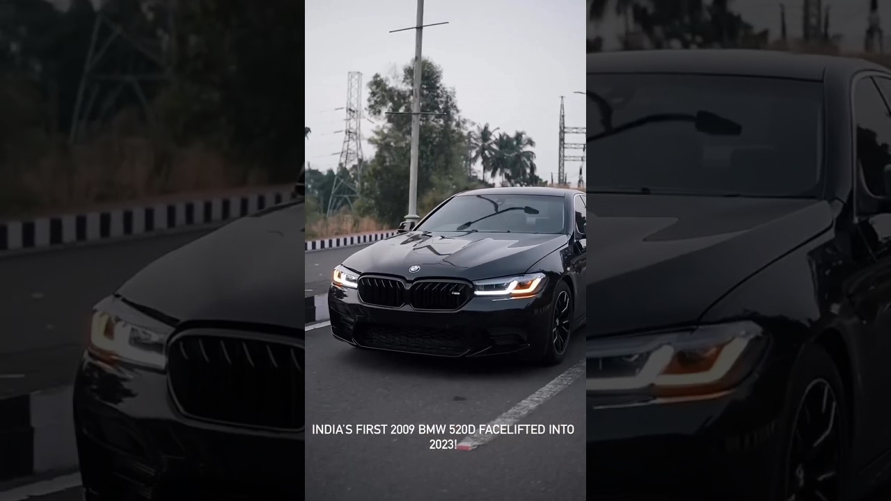 India's first 2009 Bmw 520d  facelifted to 2023🤤🥵