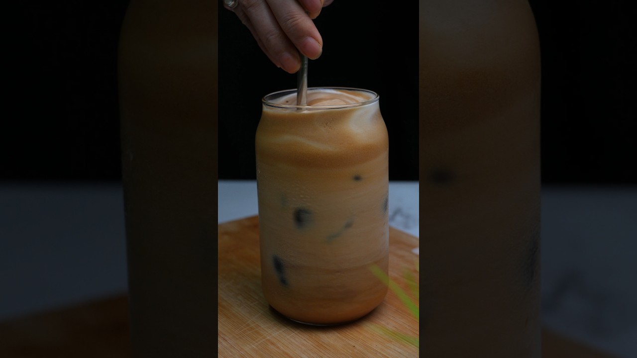 Caf&eacute;-Style Frappe Cold Coffee at Home &ndash; So Frothy & Creamy! 😍 #shorts
