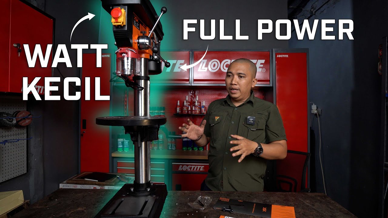INI LAH DEFINISI FULL POWER SEBENARNYA!! BENCH DRILL YASUKA YDP 016A | BOR DUDUK 16MM