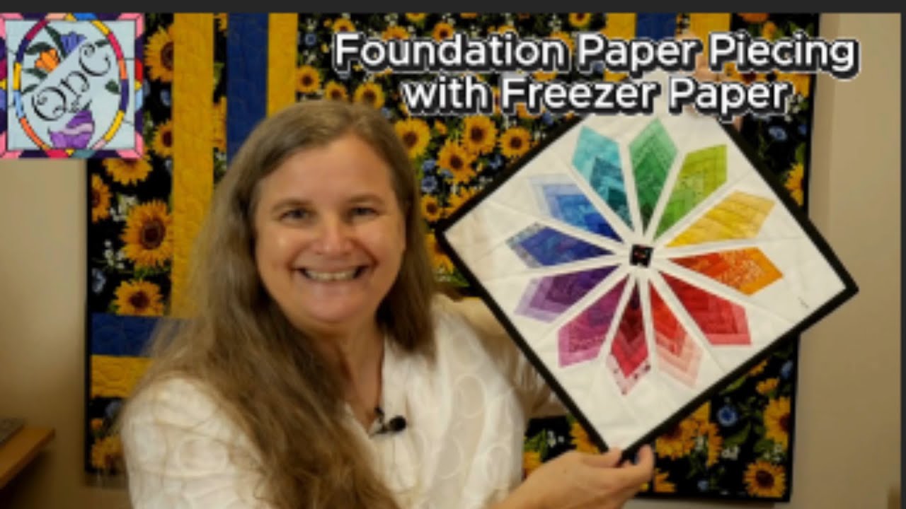 Foundation Paper Piecing with Freezer Paper