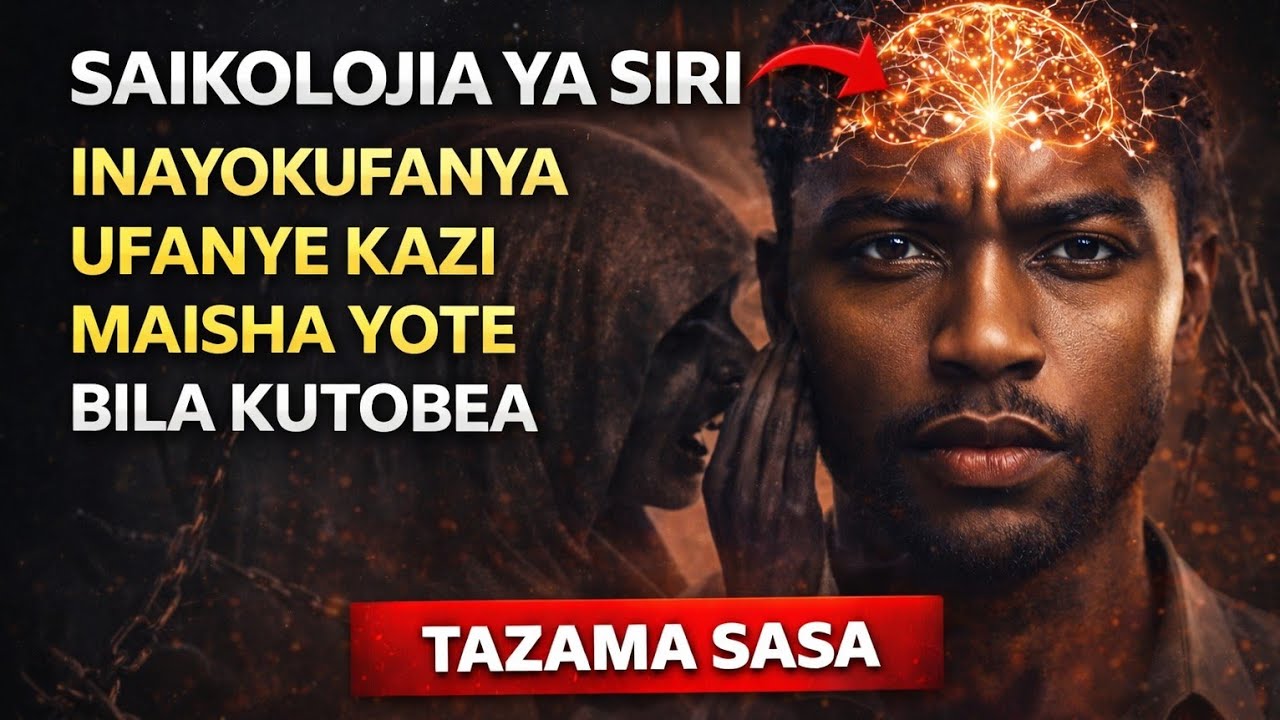 SAIKOLOJIA YA SIRI INAYOKUFANYA UFANYE KAZI MAISHA YOTE BILA KUTOBEA