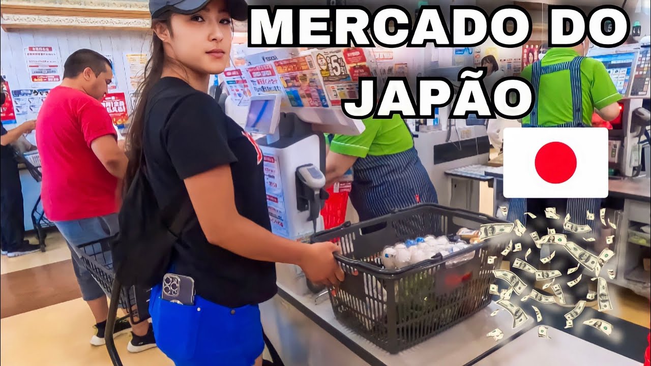 Como é um supermercado no Japão?  (QUANTO GASTAMOS POR SEMANA ?)