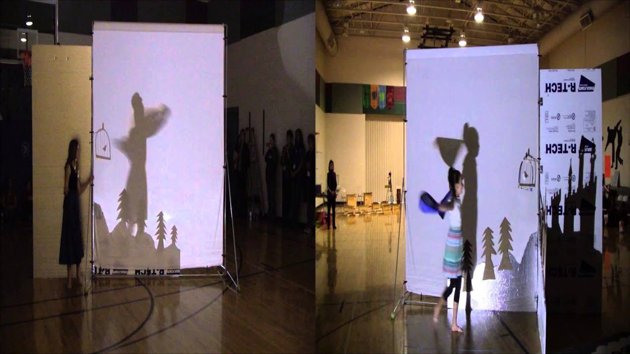shodow theatre front and back