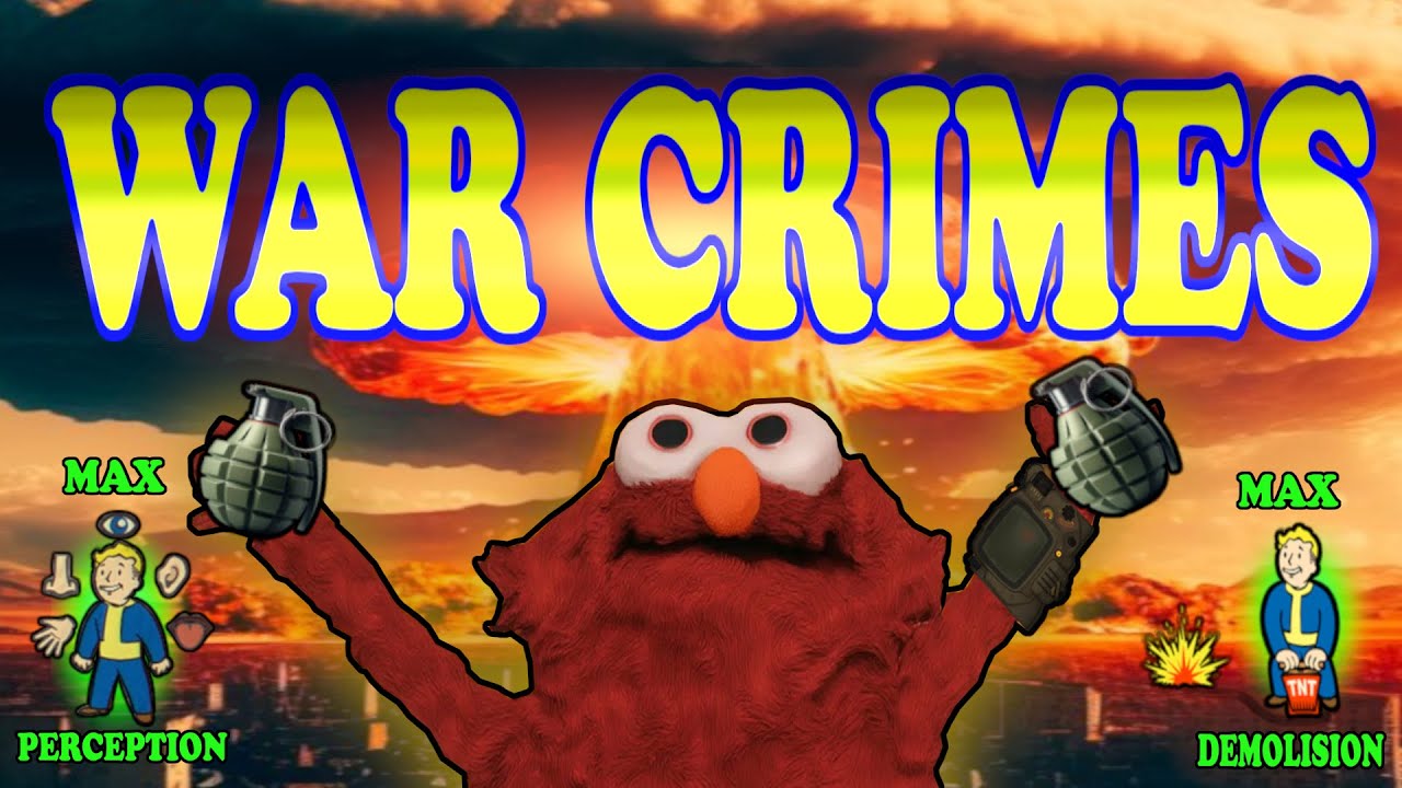 Fallout 4 But I'm Basically a Walking War Crime