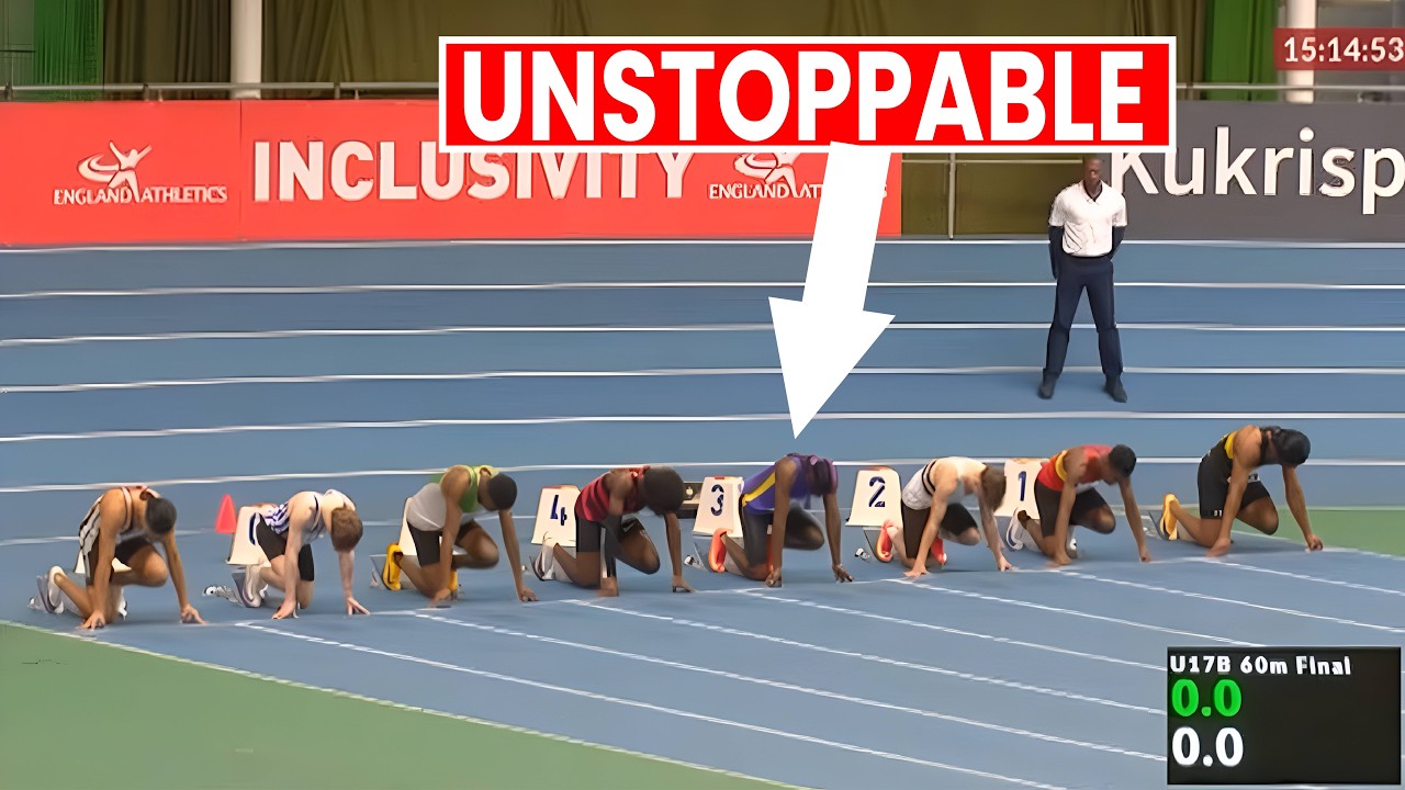 16 year old did it AGAIN! Divine Smashes British & European 60m Record