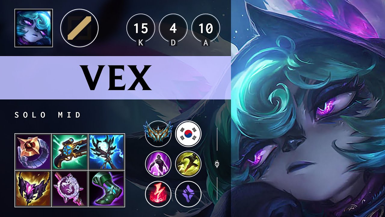 Vex Mid vs Yone - KR Challenger Patch 25.07