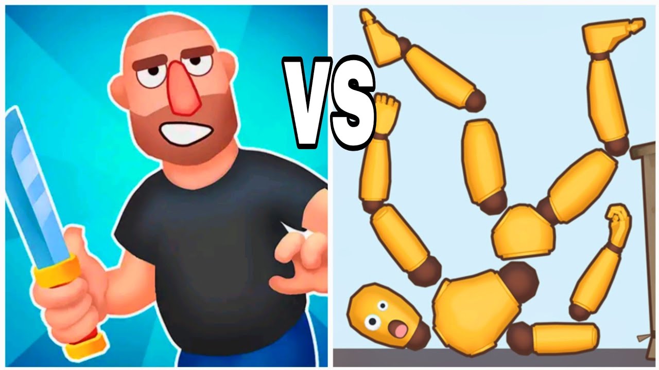 Kick Break The Ragdoll Games vs Hit Master 3D - ASMR Gameplay New Update 