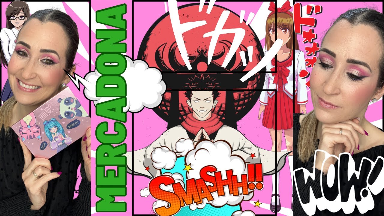 NUEVO MAQUILLAJE CON LA COLECCION MANGA MERCADONA