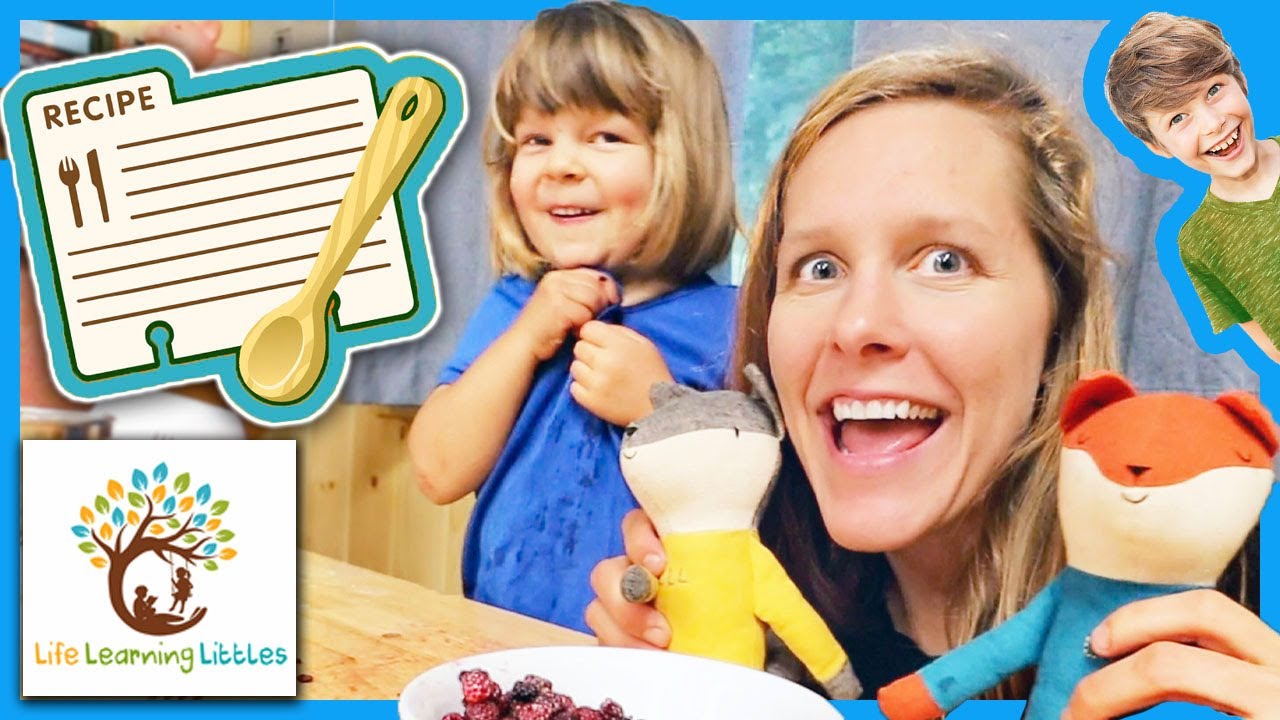 River and Mommy Make Homemade Ice Cream - Life Learning Littles Educational Videos for  Children