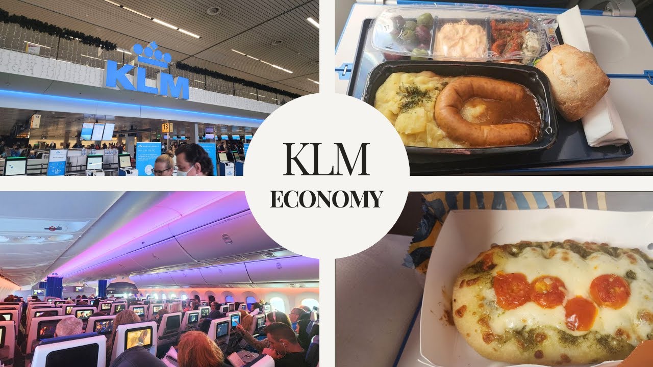 KLM 787 10 Economy Class Flight Report Amsterdam Chicago