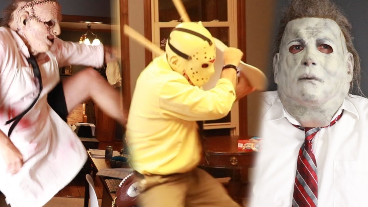 When Horror Icons Dress as Each Other For Halloween