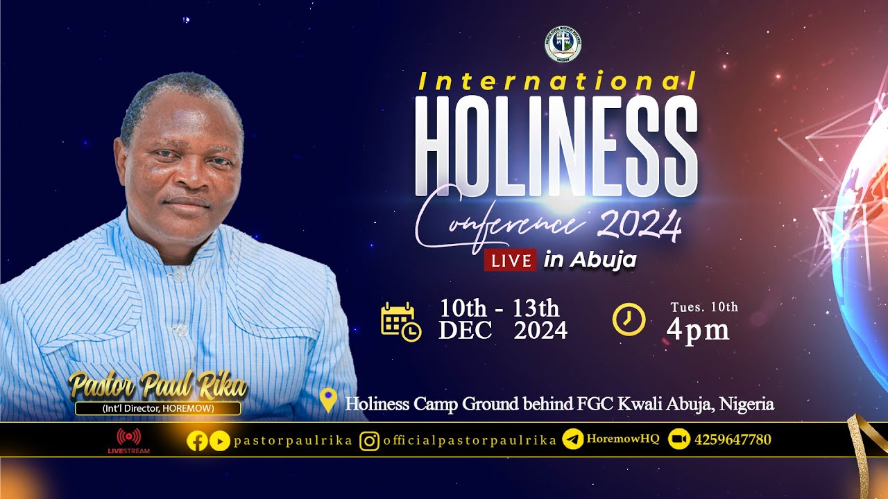 International Holiness Conference 2024 (Day 2 Evening session)