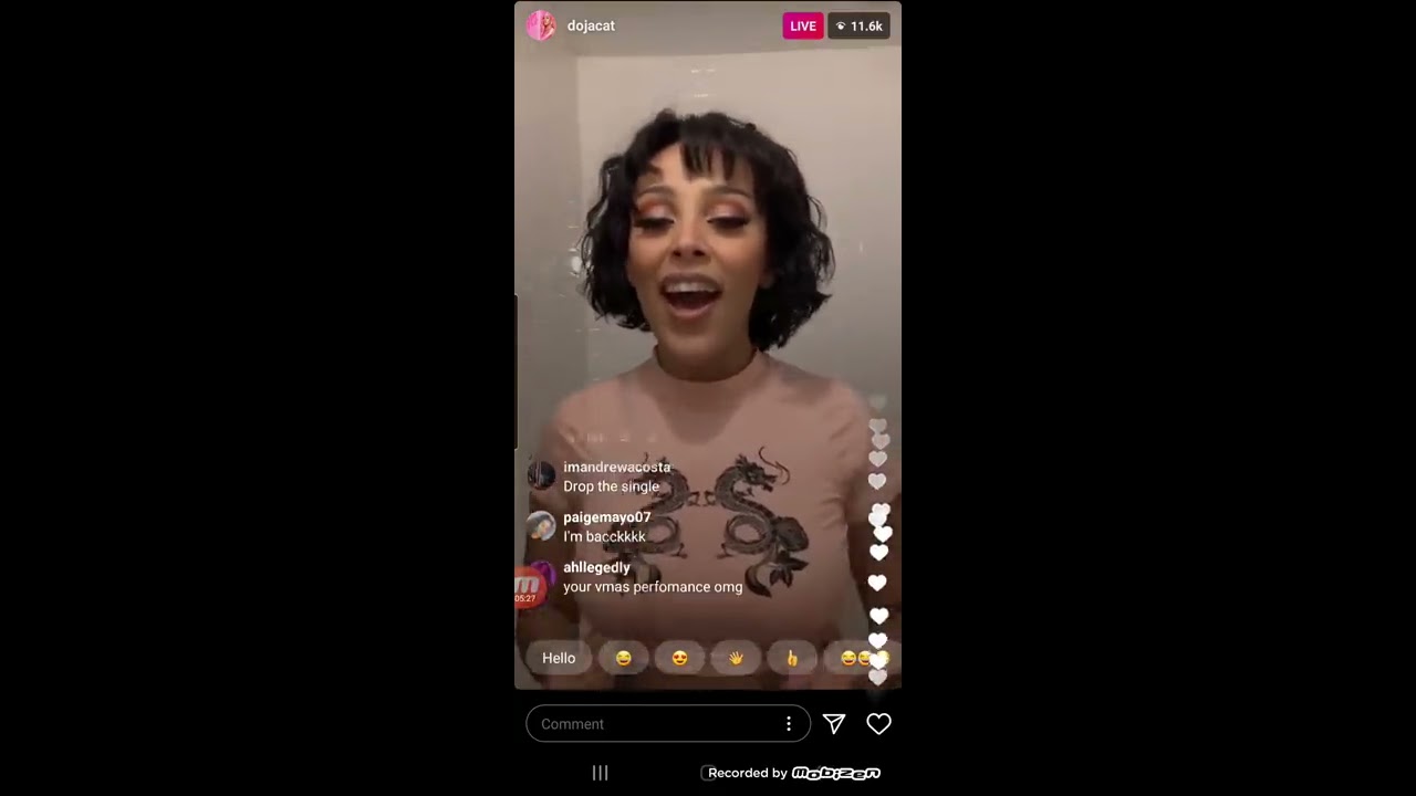 Doja Cat 🌺 Dancing & Having Fun On Instagram Live 🥰
