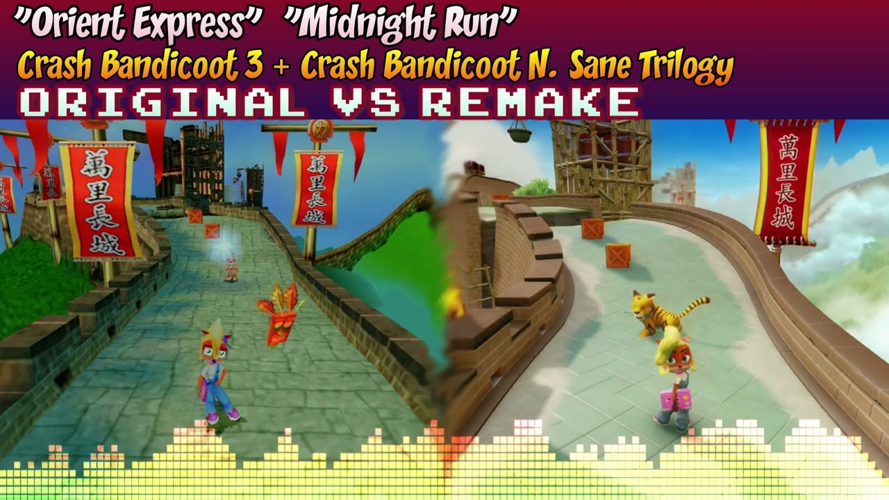 ♦ [Original + N Sane Trilogy] Crash 3 MASHUP — Orient Express, Midnight Run