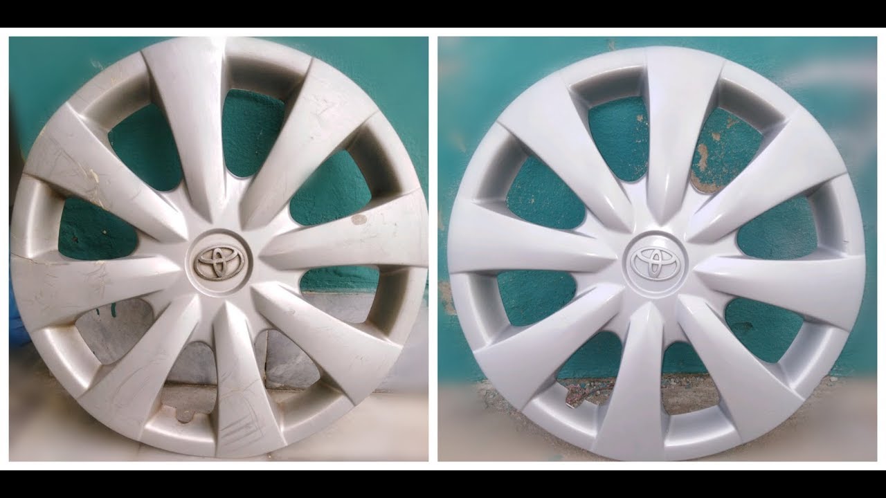 Wheel Caps restoration | How to paint wheel cap or hub caps | How to repair wheels