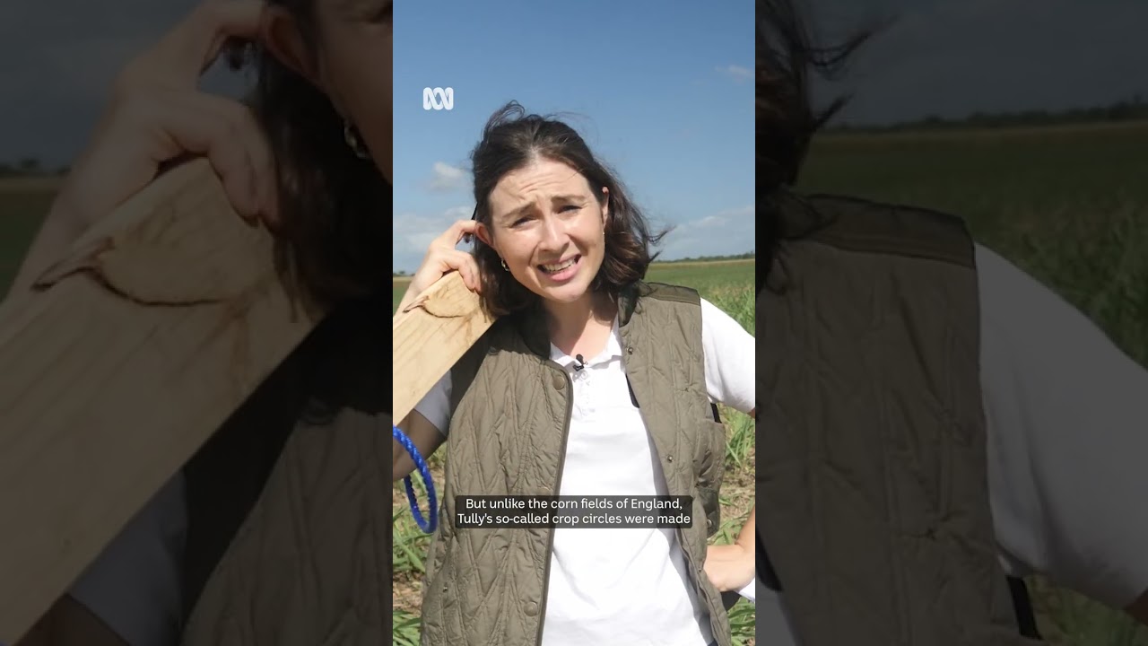 How to fake a UFO crop circle 🥵🌾 🛸 | Uncropped | ABC Australia