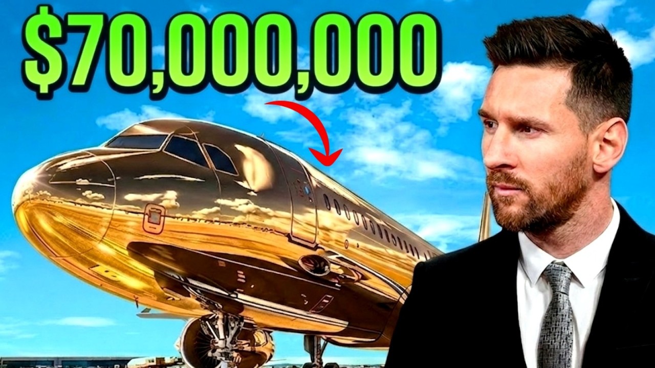 Los 5 AVIONES PRIVADOS más CAROS y LUJOSOS DE DEPORTISTAS