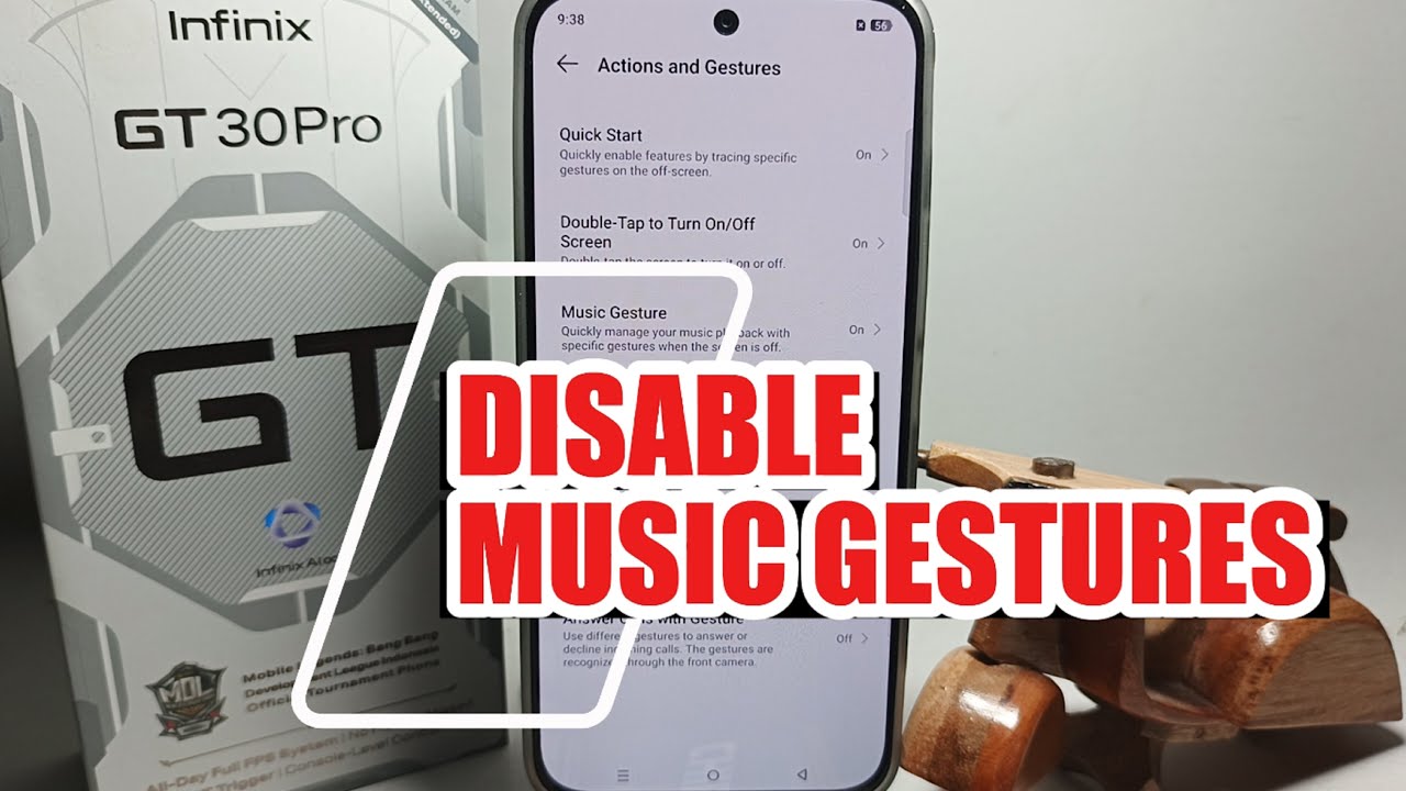 How To Disable Music Gestures On Infinix GT 30 Pro