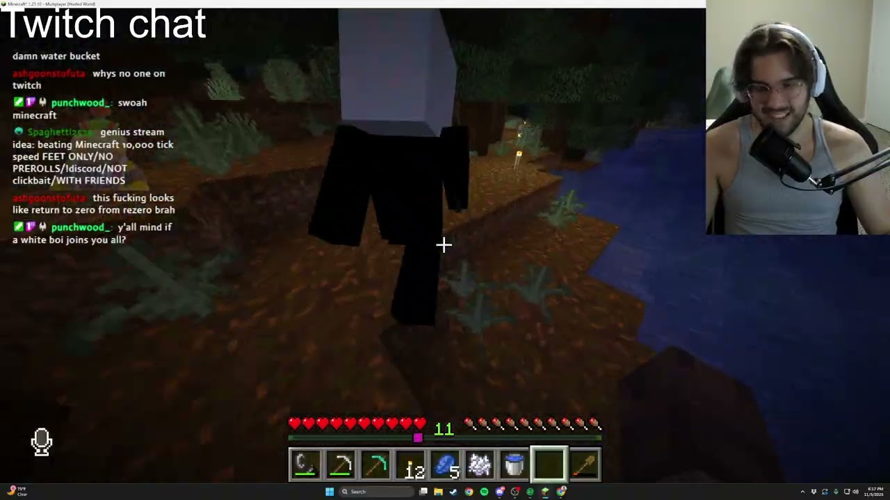 THE NETHER IS HELL (duh) | Minecraft at 50x speed