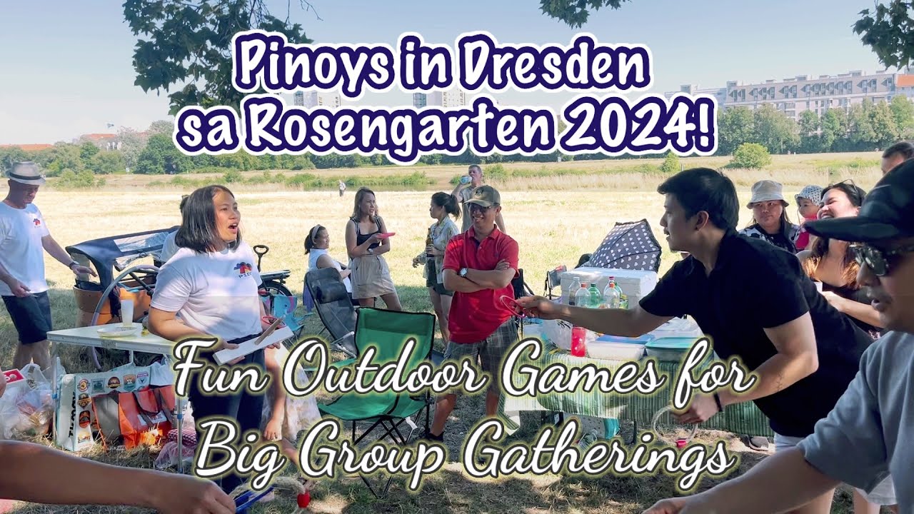 Pinoys in Dresden sa Rosengarten | Fun Outdoor Games for Big Groups