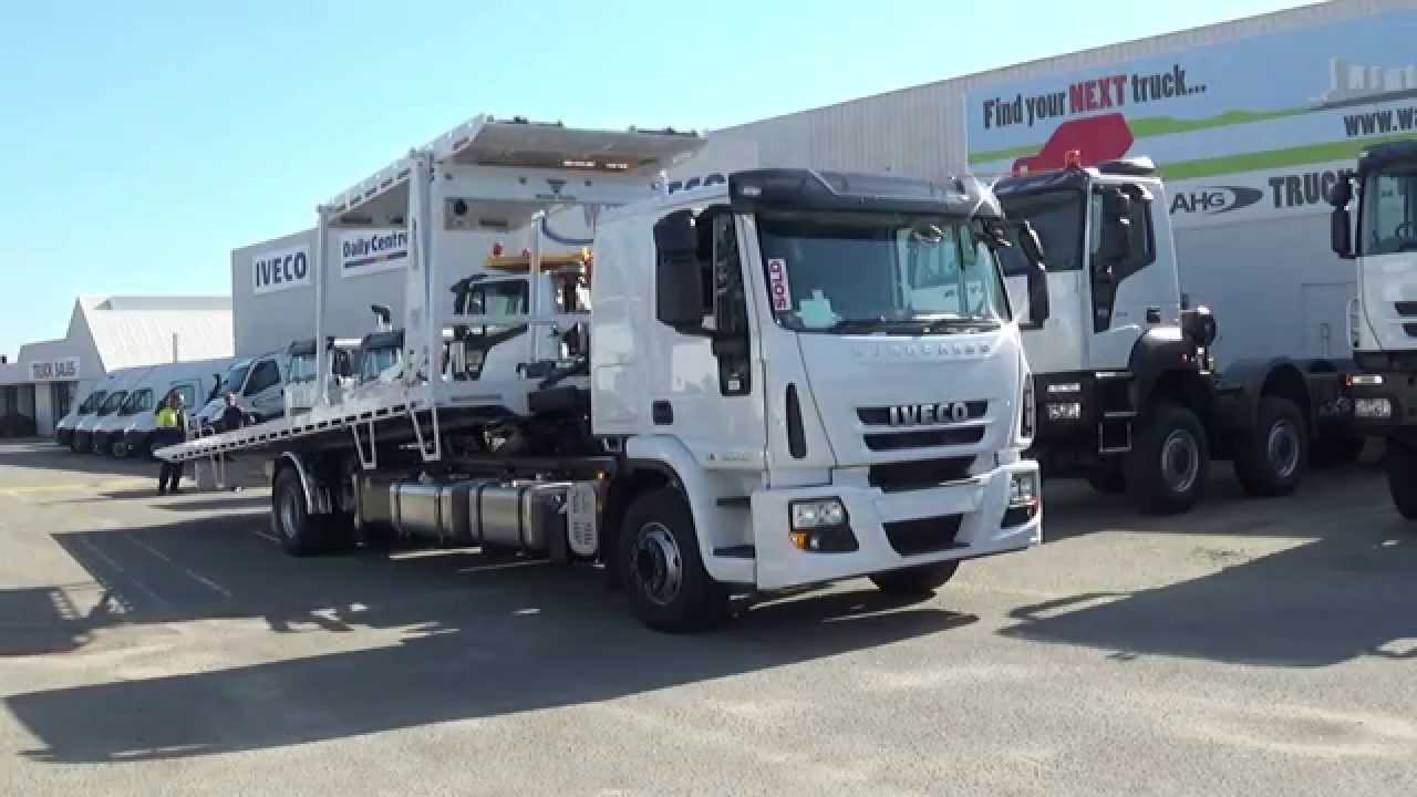 Iveco 3 Car Carrier 2014 16000 GVM & Stability legs Demo