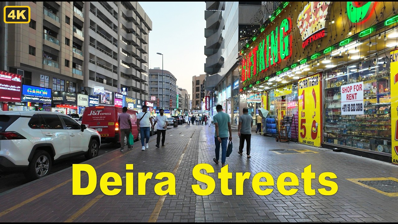 Deira Dubai Streets | Can We Walk During Summer Season | 20 June 2025