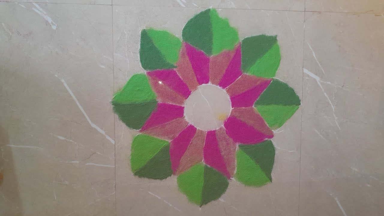 Daily simple rangoli designs #kolam #beginnersrangoli #rangoli #indianart #easyrangoli #muggulu #diy