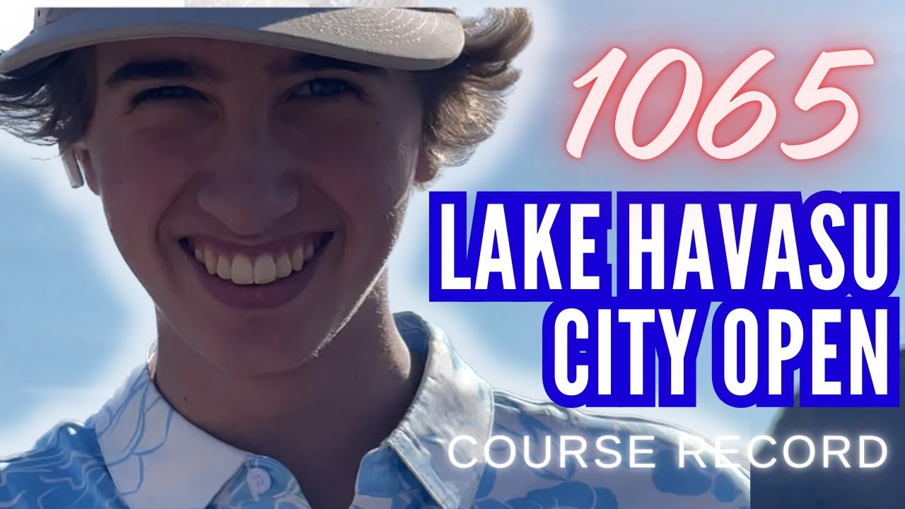 COURSE RECORD at the 2025 Lake Havasu City Open - Watch me play #discgolf