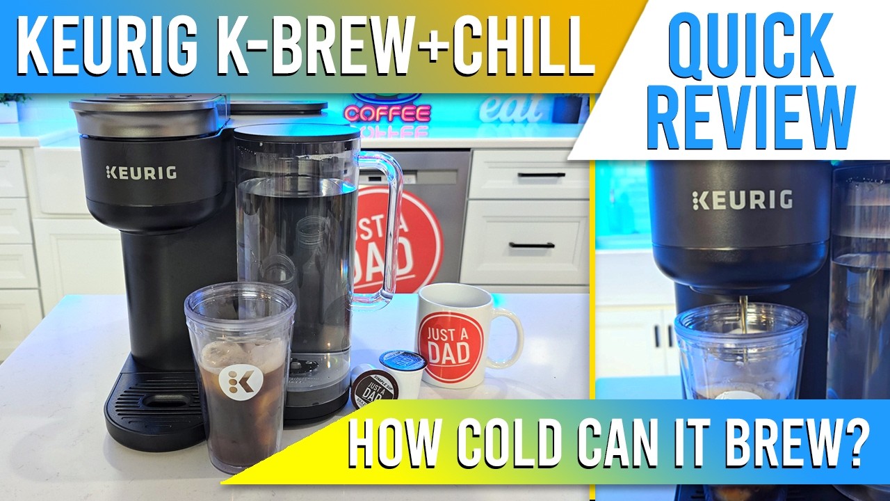 Keurig K-Brew+Chill Coffee Maker QUICK HONEST REVIEW