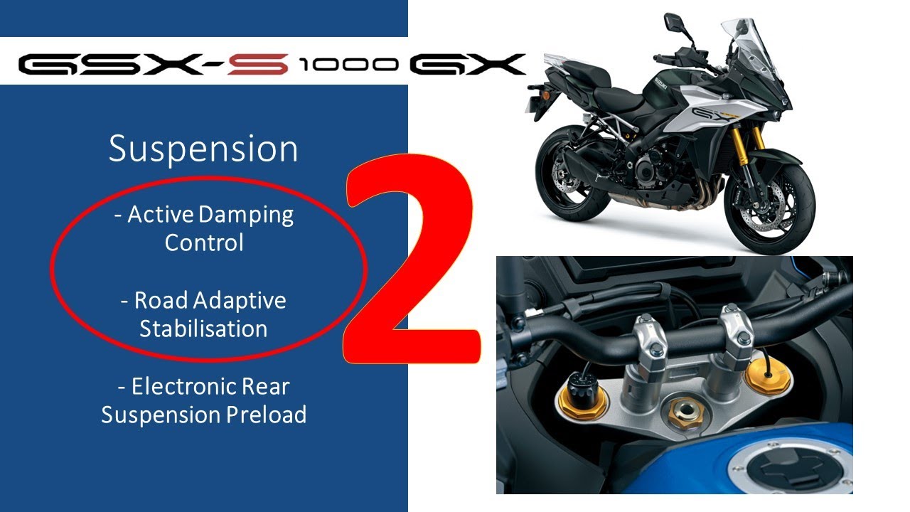 Suzuki GSX-S1000GX Suspension - Damping