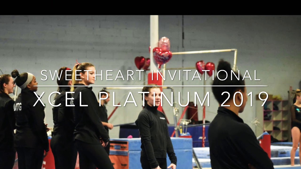 XCEL Platinum Gymnastics Meet. Sweetheart Invitational 2019
