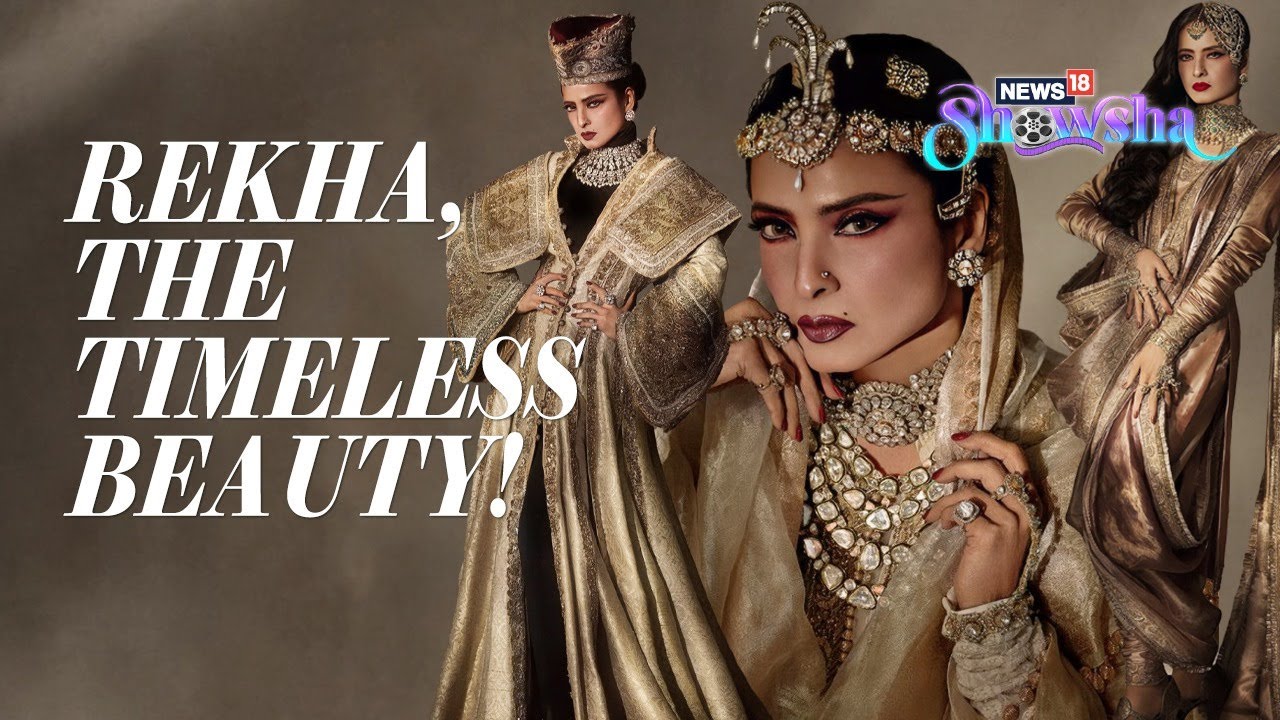 Rekha Looks Majestic As She Appears On Vogue Arabia Cover In Manish Malhotra Archival Creations