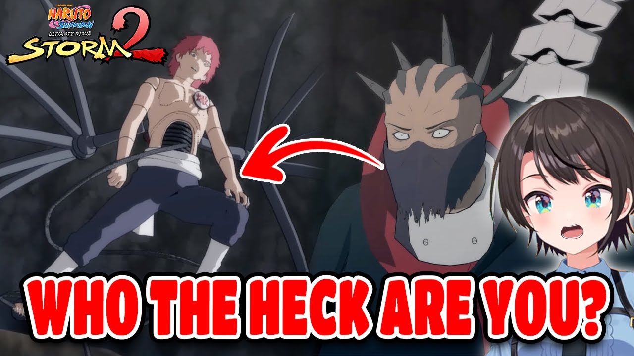 Subaru Reaction To Sasori True Form In Naruto: Ultimate Ninja Storm 2 Hololive【ENG SUB】