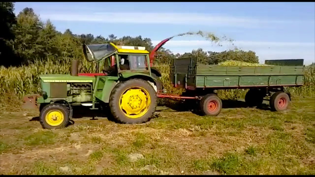 Historische Maisernte 2018 John Deere 2120, IHC 439, IHC 423, Fendt, Mengele,  Mais h&auml;ckslen