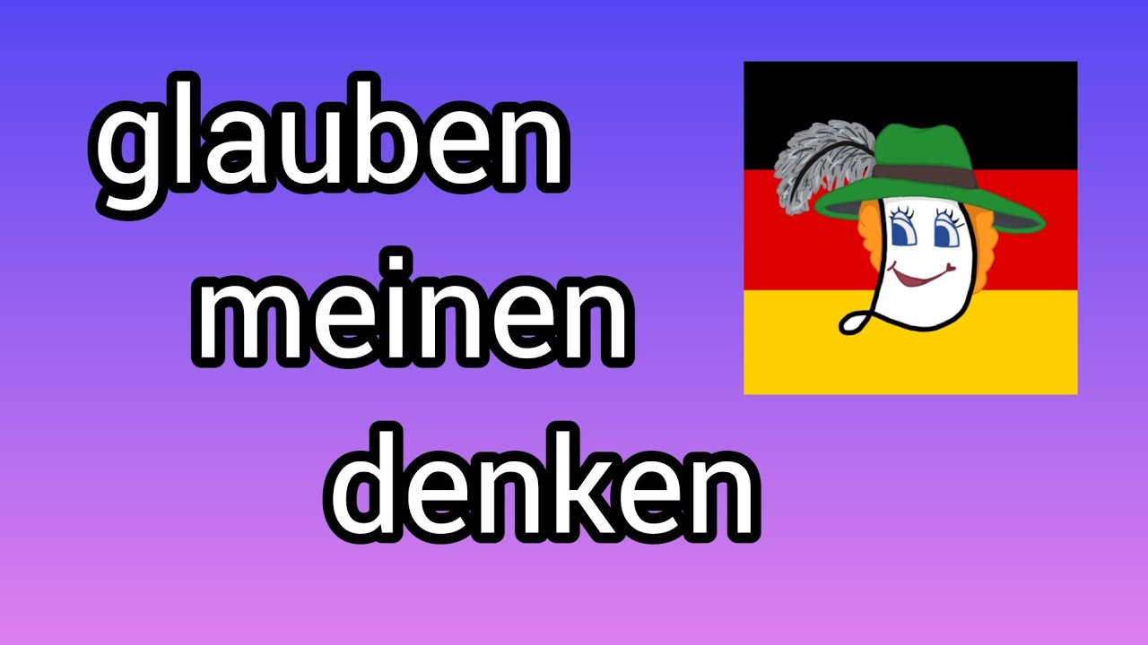 Урок 16. Denken, glauben, meinen. Könnten Sie bitte etwas machen? Ввічливе прохання.