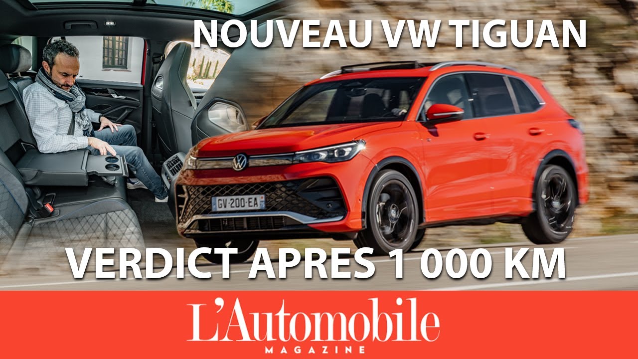 Le nouveau Volkswagen Tiguan 2024 toujours aussi recommandable ? Notre avis après 1000 km !