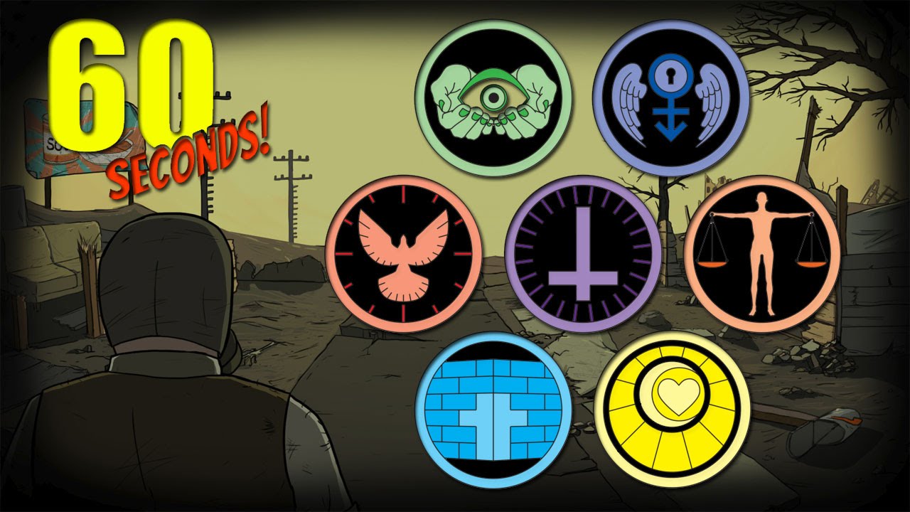 SEVEN HEAVENLY VIRTUES CHALLENGE! | 60 Seconds Game