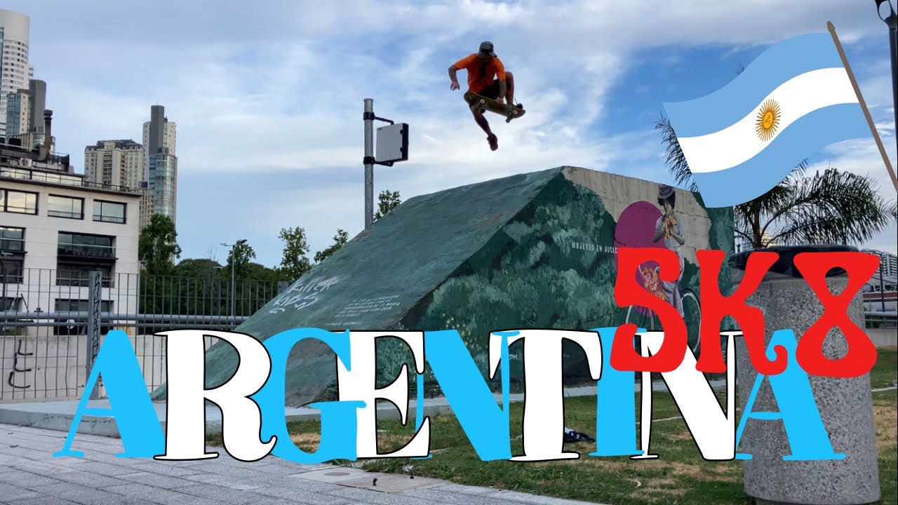 Street Skate in Buenos Aires, Argentina 🇦🇷