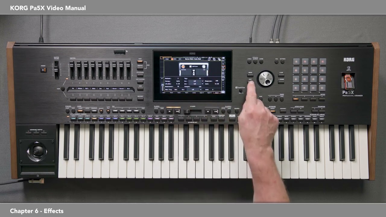 06 Korg Pa5X Efekti