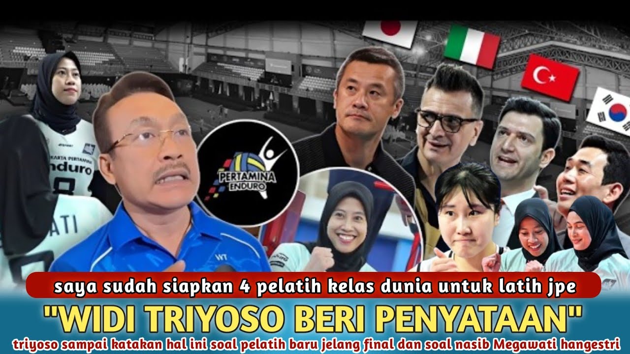 🔴KEJUTAN GIL4‼️Manajer Jpe WIDI T. Akui Sudh Ad 4 PELATIH KELAS DUNIA Untuk Latih JPE&Demi Maxs MEGA