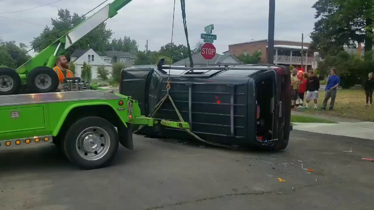Reverse rollover.