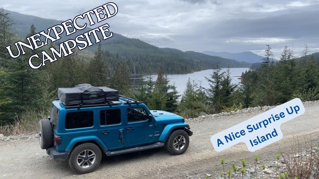 VANCOUVER ISLAND OCEANFRONT CAMPING (An unexpected find)