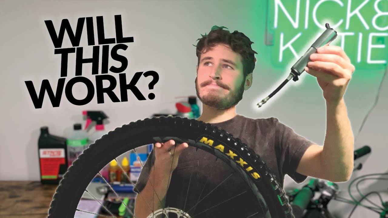 Can a Mini Hand Pump Set Up A Tubeless Tire?