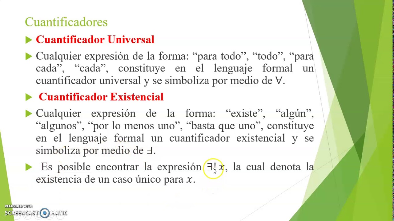 Cuantificadores