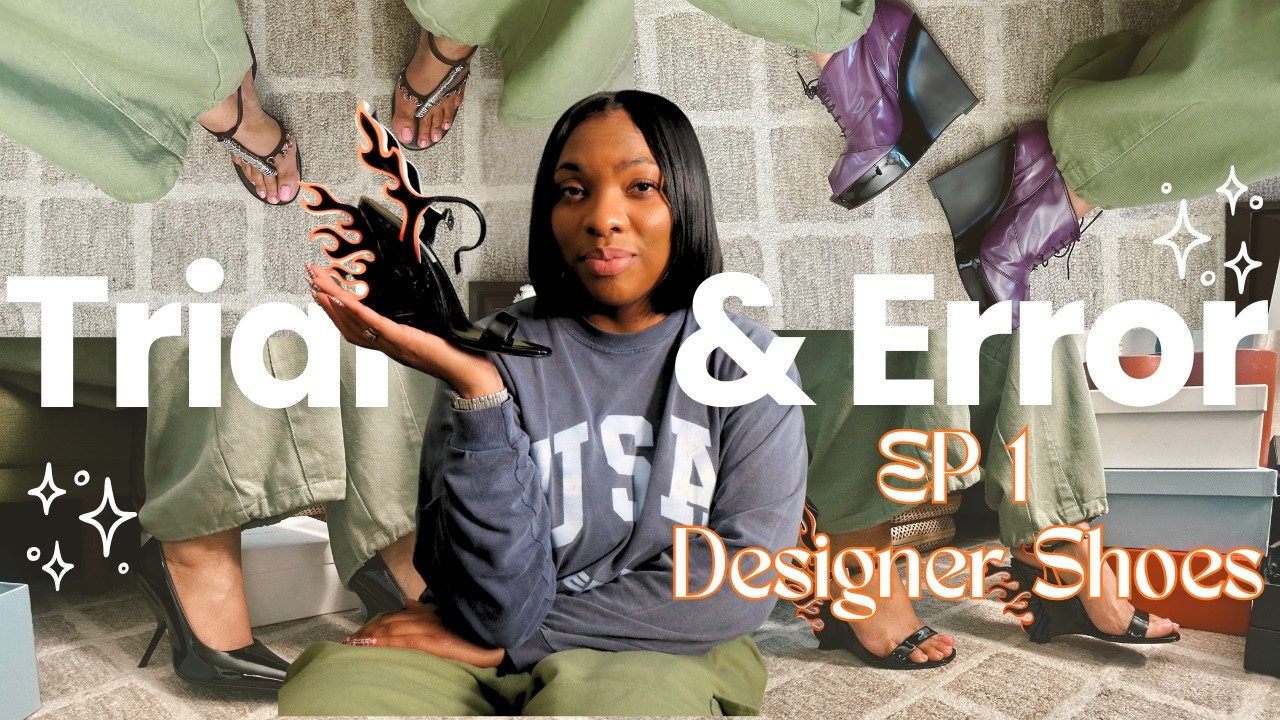 Trial & Error Ep. 1: Designer Shoe Size Guide (Prada, Saint Laurent, Marni, EU to US Conversion)